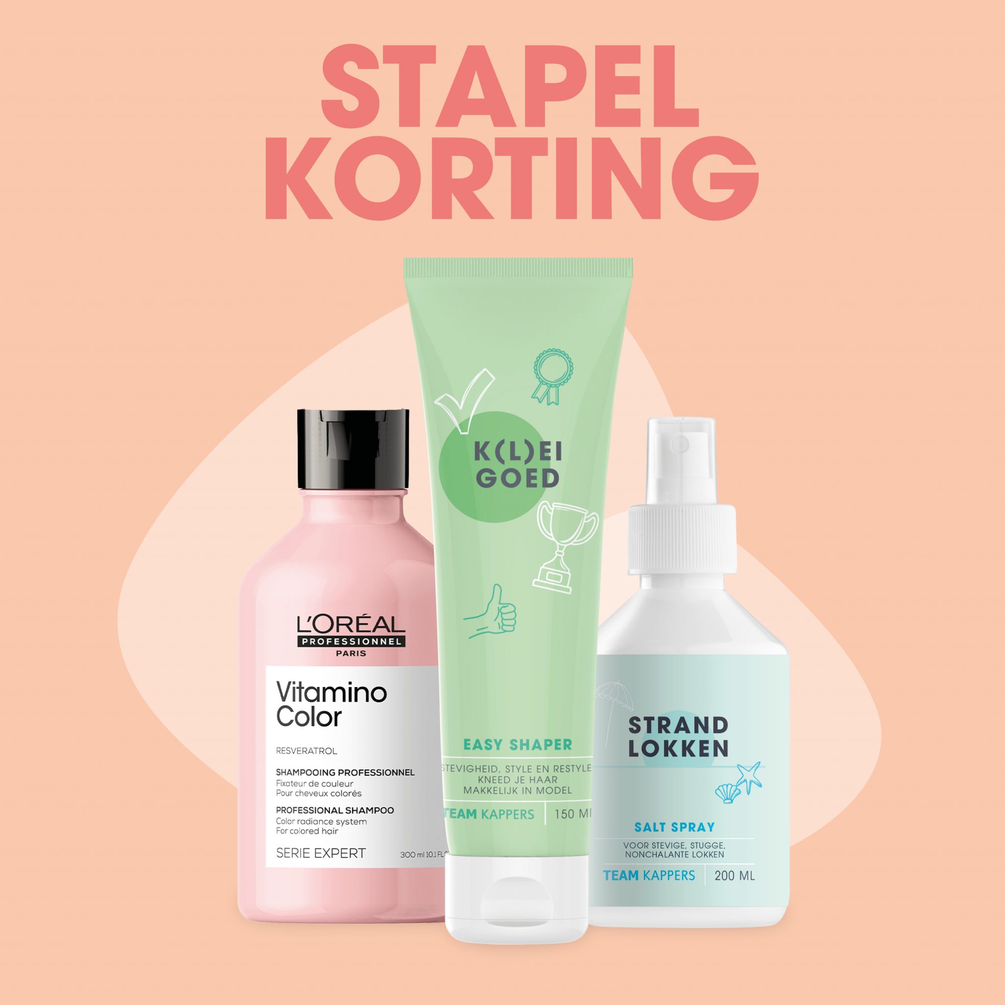 Team Kappers Stapelkorting