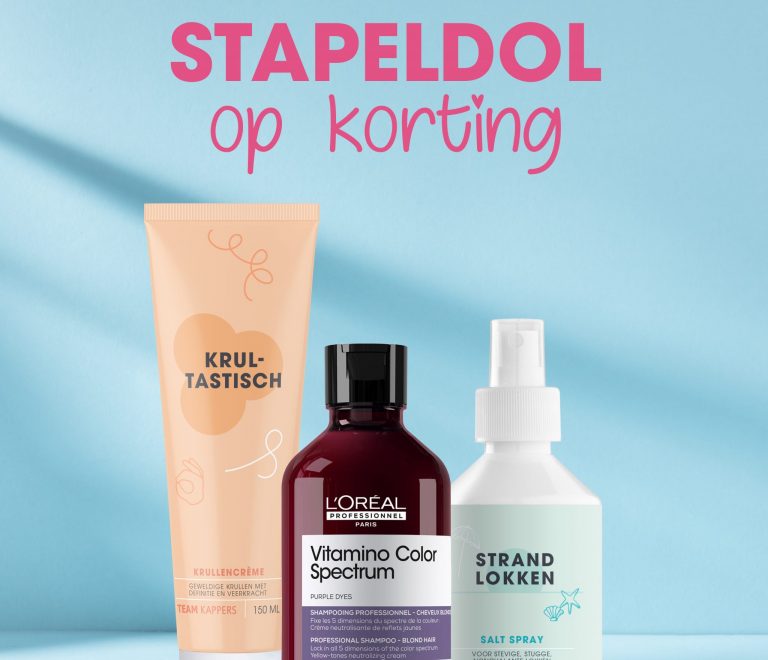 Stapel dol op korting!