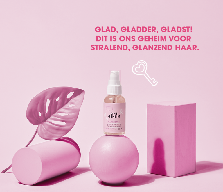 Glad, gladder, gladst!  Dit is ons geheim voor  stralend, glanzend haar.